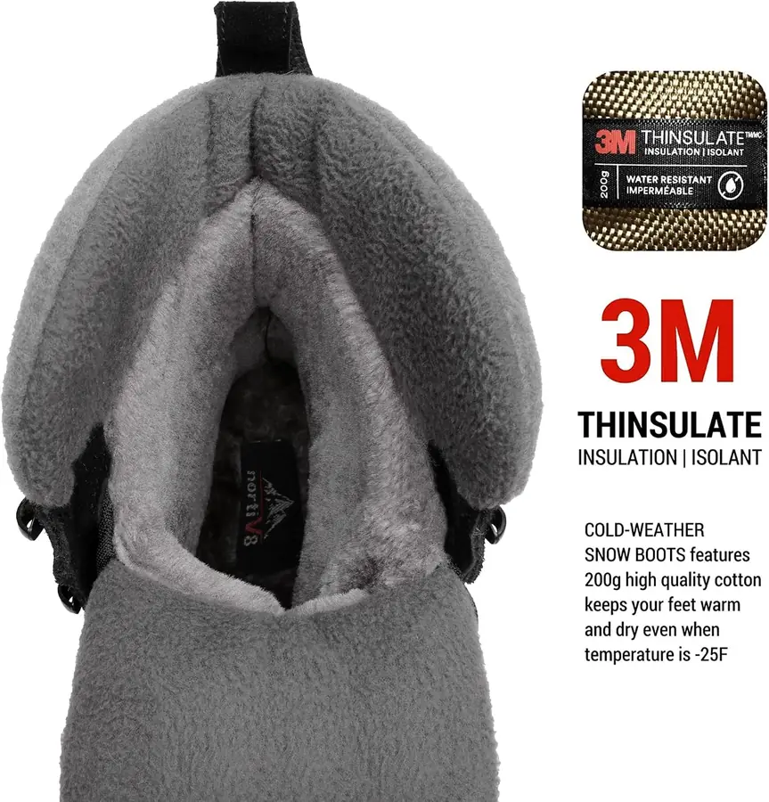 Men's TERREY Insulated Winter Boots — waterproof material