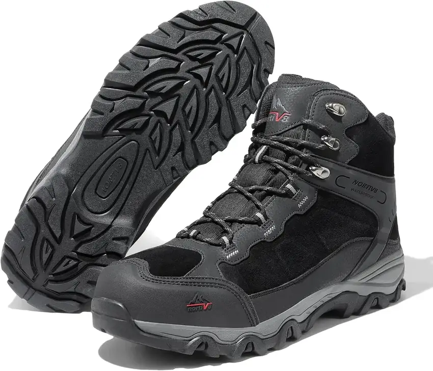 Men's Lightweight Waterproof Hiking Boots — waterproof build