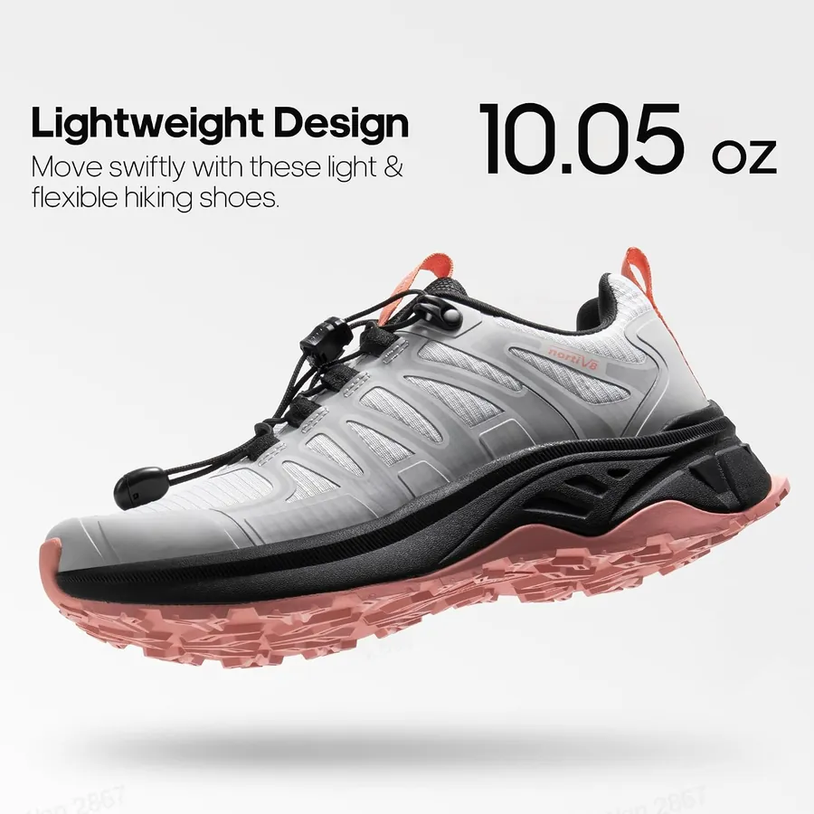 Women's Quick-Lace Hiking Shoes — adjustable bungee laces