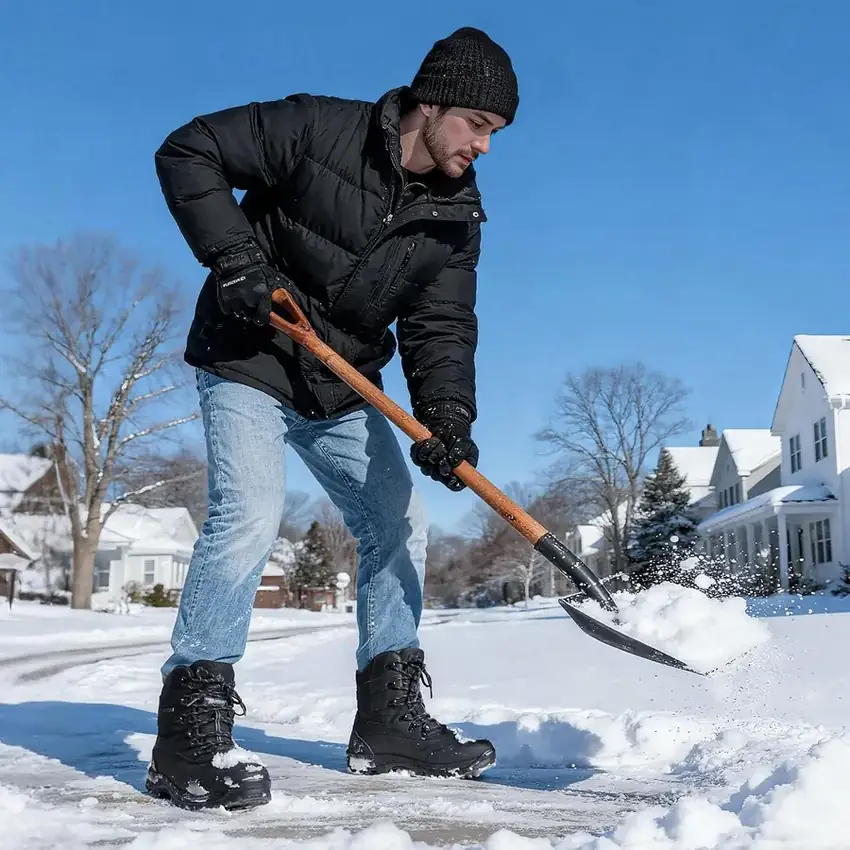 Men's BRIGADE Insulated Winter Boots — waterproof material