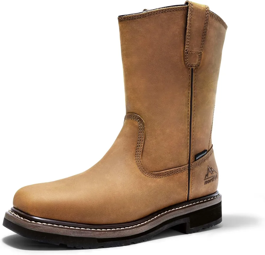 Steel Toe Cowboy Boots for Men