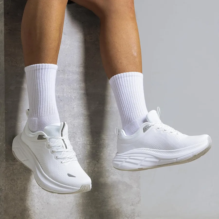 Men's Cushioned Walking Sneakers — apma-accepted