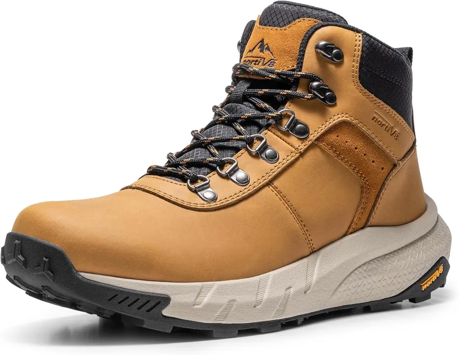 Men's Waterproof Leather Hiking Boots