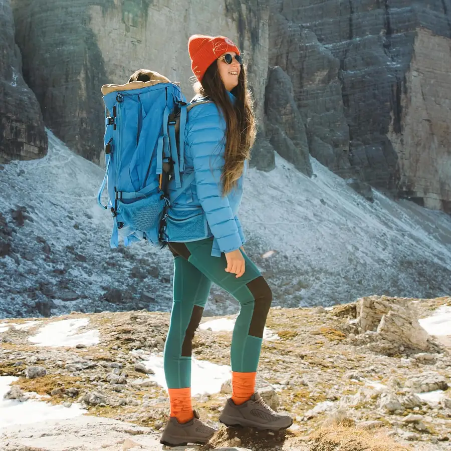 Women's Breathable Mesh Hiking Shoes — breathable mesh vegan leather upper