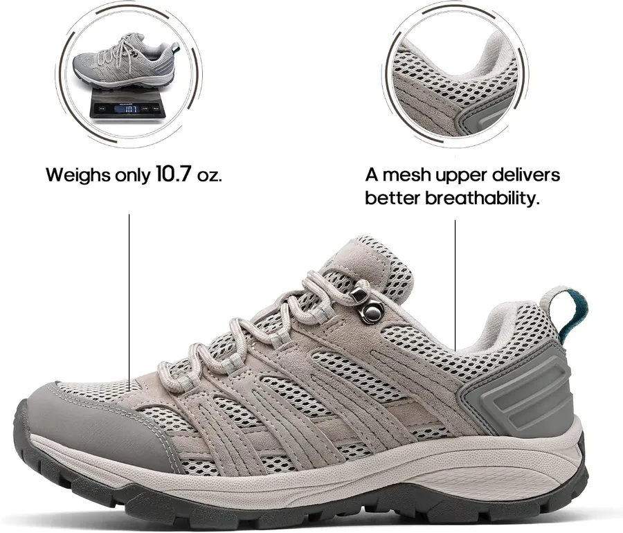 Women's Lightweight Hiking Shoes — move with stability