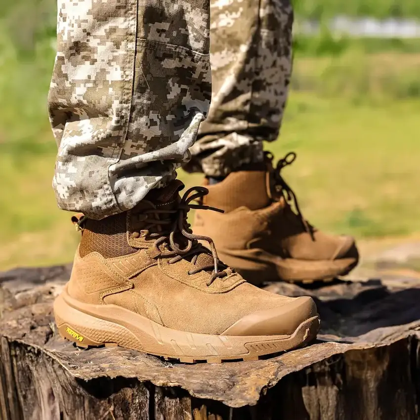 Men's Waterproof Tactical Work Boots — waterproof performance