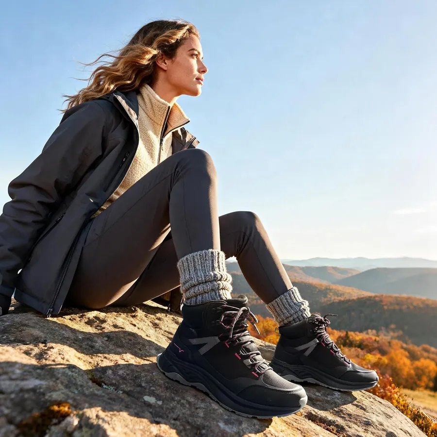 Women's Hiking Boots Waterproof Lightweight — waterproof protection