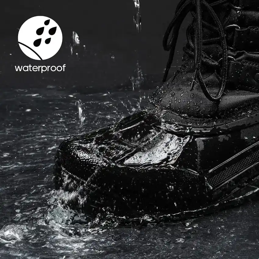 Men's Insulated Waterproof Winter Boots — 3 warming systems