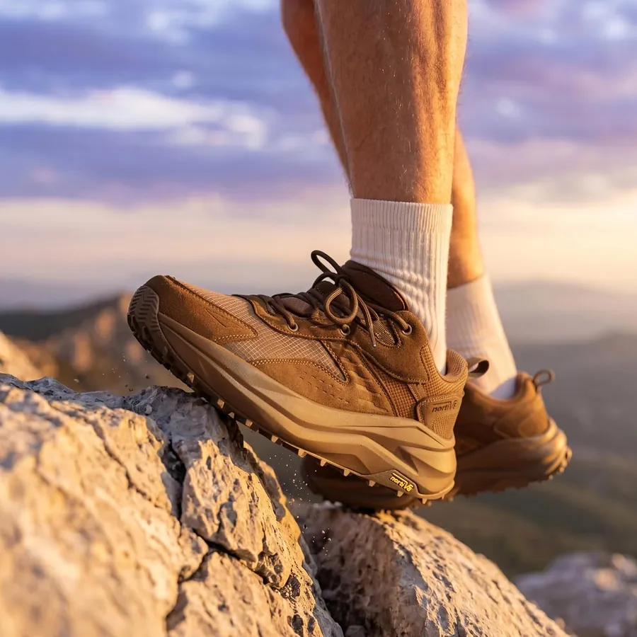 Men's Wide Toe Box Waterproof Hiking Shoes — room to move